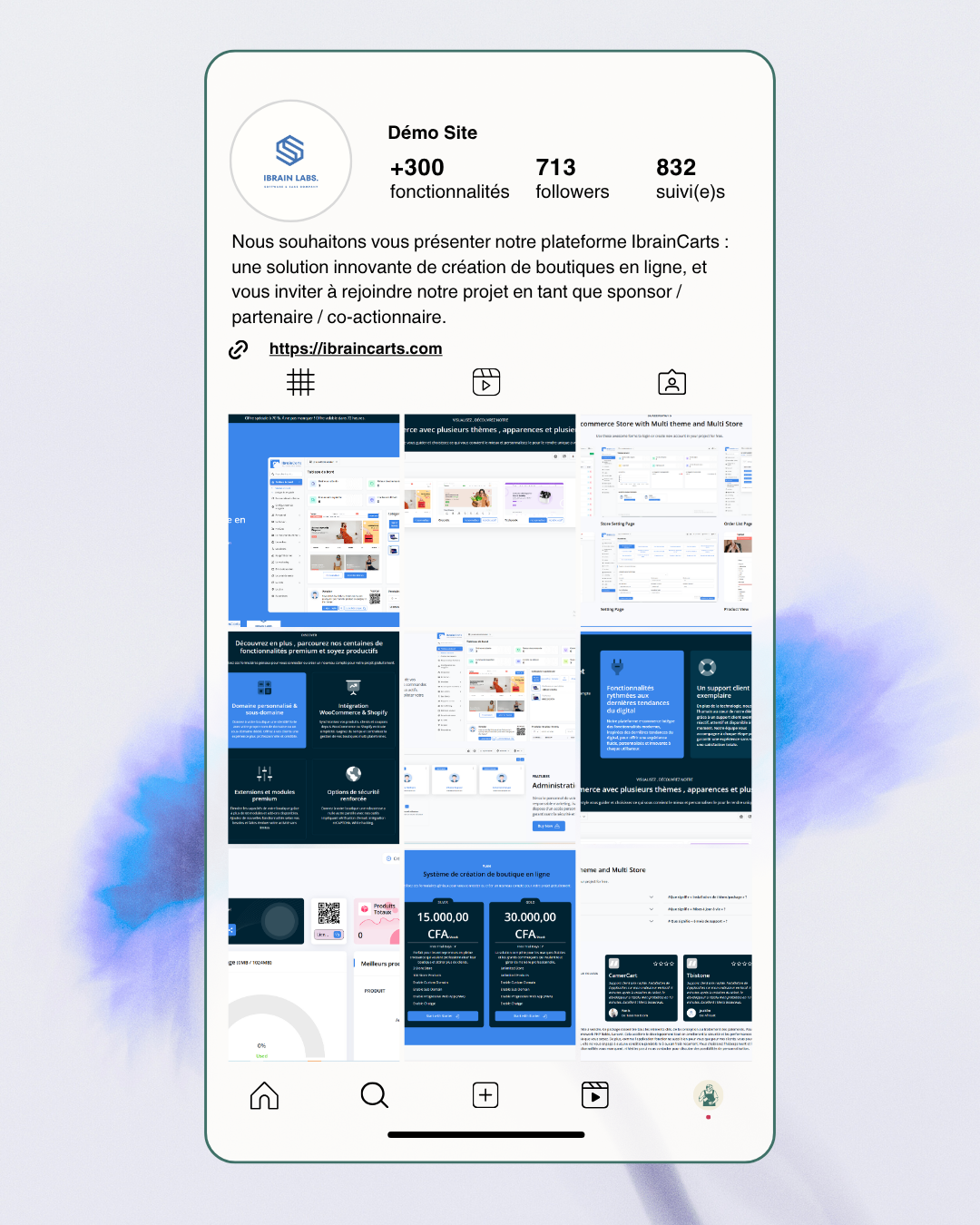 DEVENEZ CO-ACTIONNAIRE IBRAINCARTS ET PARTICIPER AU LANCEMENT D'UNE ENTREPRISE DIGITALE PROMETEUSE