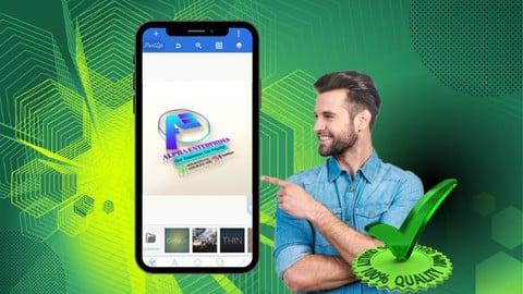 🎨 Apprenez à créer des Logos et Mockups 3D Professionnels sur Smartphone (Gratuitement)