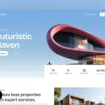 🎉 Script Gratuit : Hôtel Immobilier, Blog , Portfolio