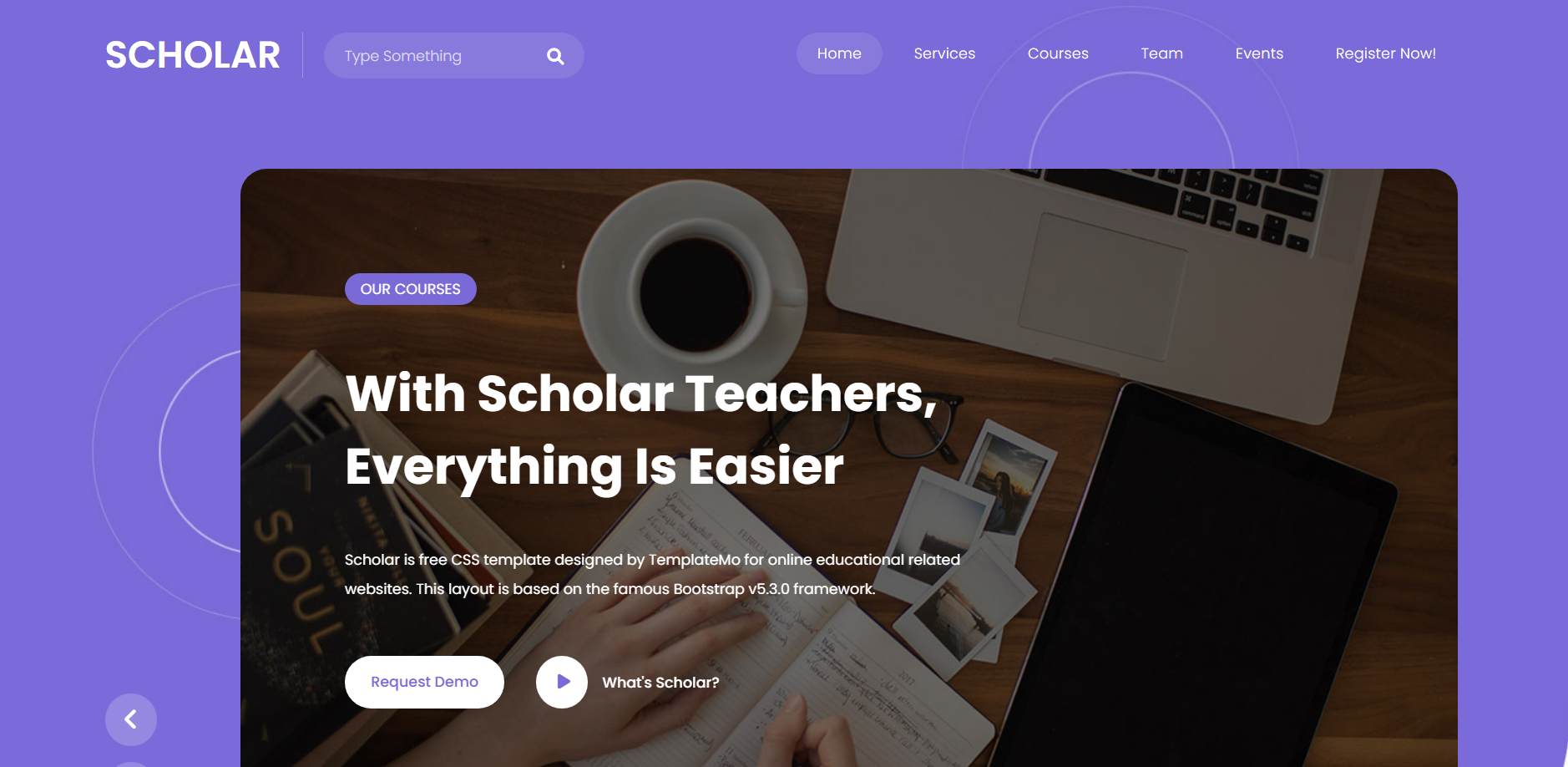 Script Gratuit : 🎓 Scholar — Modèle Éducatif Moderne et Élégant pour Sites de Formation